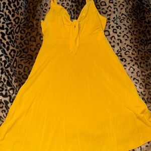 Forever 21 Vibrant Yellow Dress